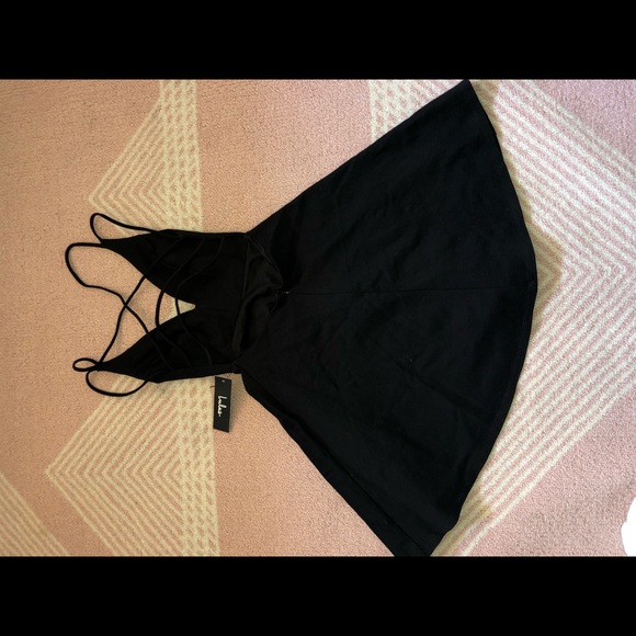 SOLD: Lulu’s Believe in Love Black Backless Dress - Picture 4 of 5